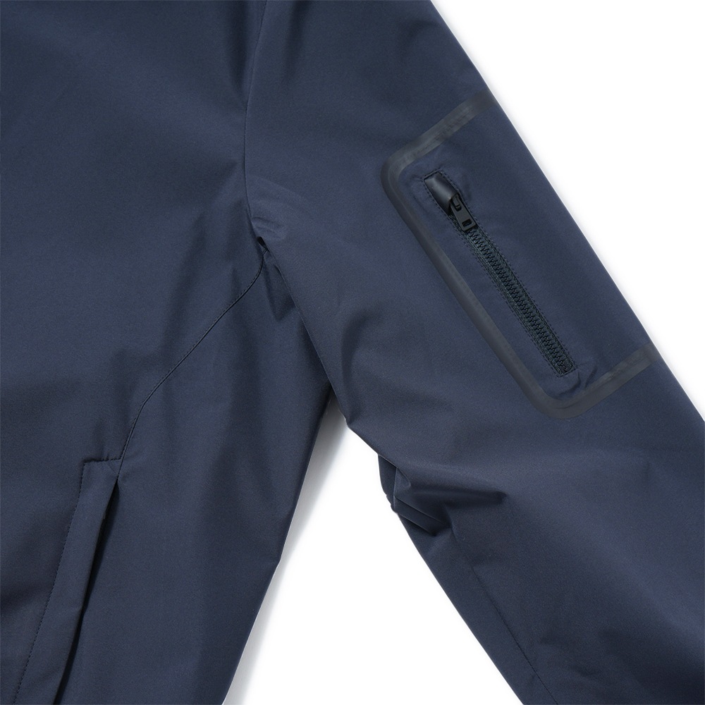 HERNO ヘルノ FUNCTIONAL WARDROBE GORE-TEX 2レイヤー MA-1型 ジップアップブルゾン GI000457U-11106 NAVY