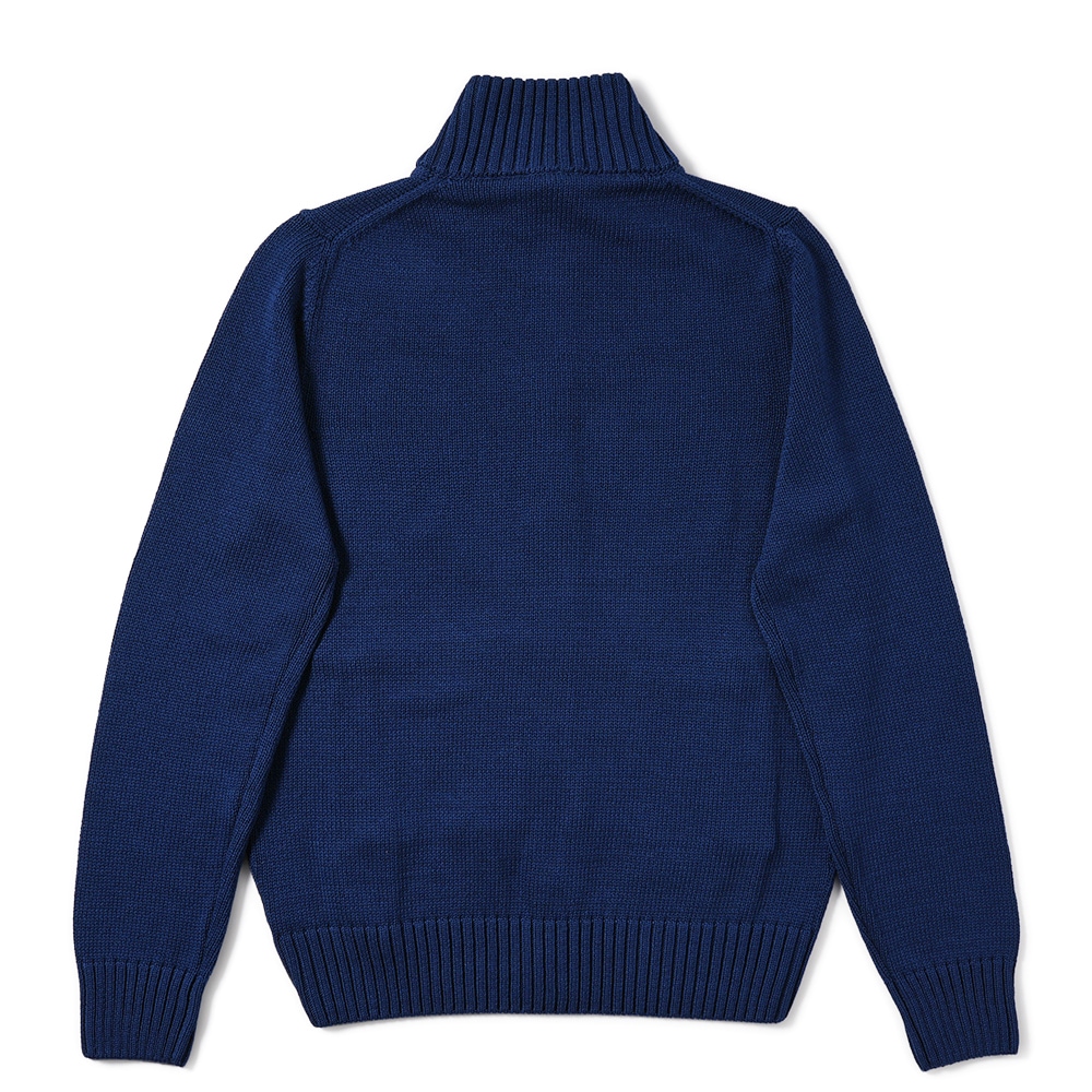 ZANONE ザノーネ CHIOTO コットン ミドルゲージ ニット スタンドカラー