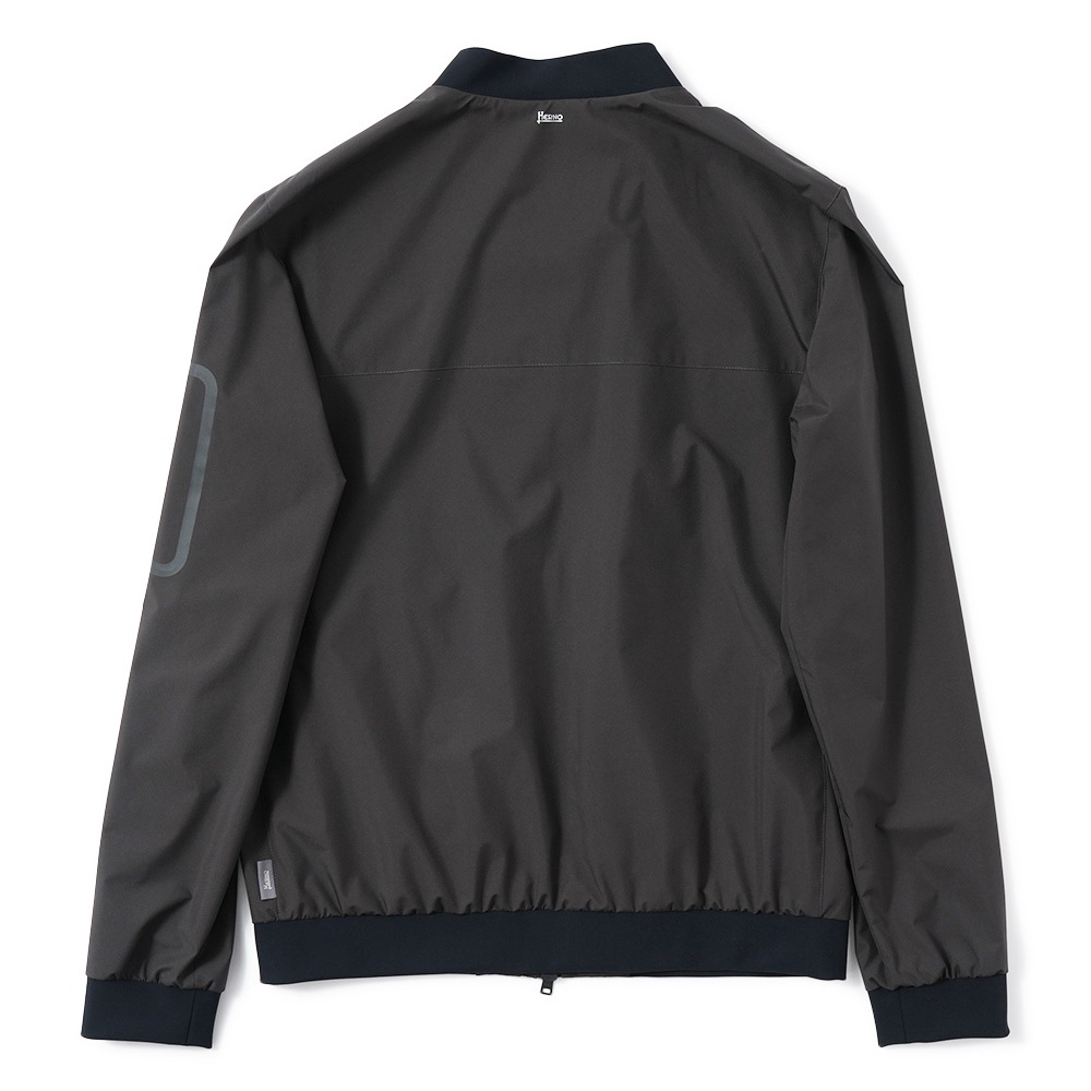 HERNO ヘルノ FUNCTIONAL WARDROBE GORE-TEX 2レイヤー MA-1型 ジップアップブルゾン GI000457U-11106 BROWN BLACK