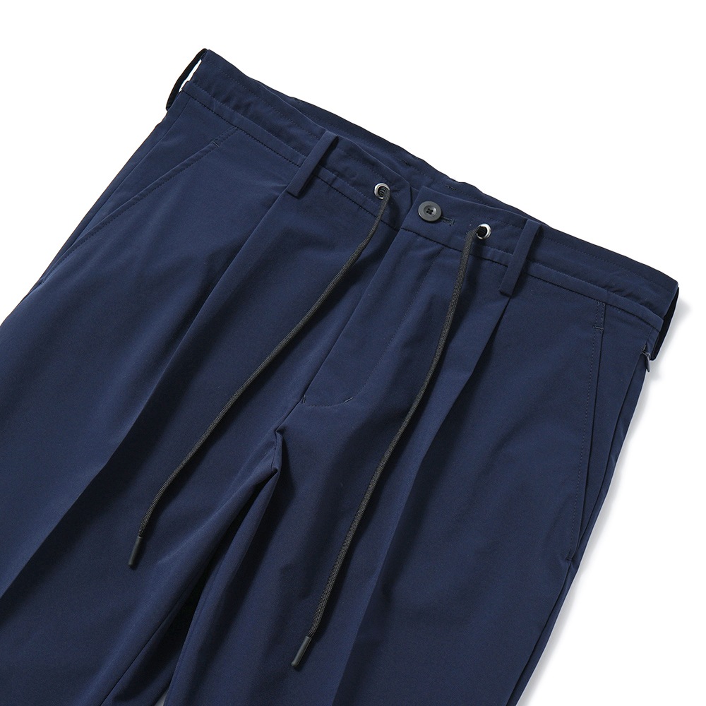 junhashimoto ジュンハシモト 1 TUCK EASY PANTS 1タック イージーパンツ 1072610053 NAVY