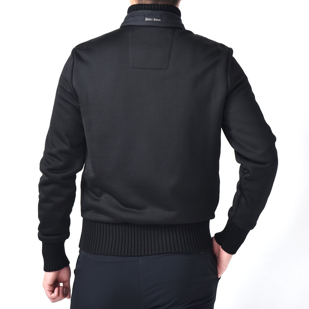 HERNO Laminar コンビネーションジップアップブルゾン 干場 LEON ニットも自前になりました！！HERNO LAMINAR ゴアテックス