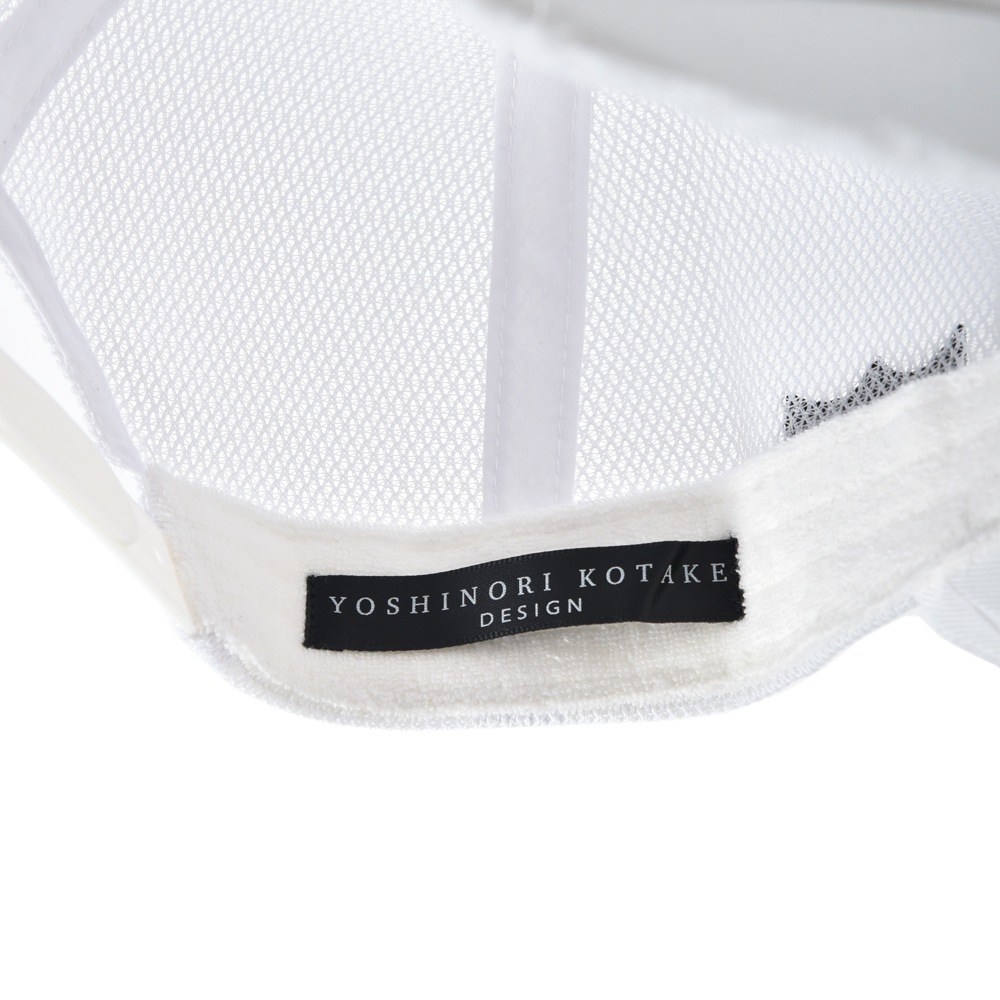 YOSHINORI KOTAKE DESIGN ヨシノリコタケデザイン キャップ YK3D-★★★★ WHT