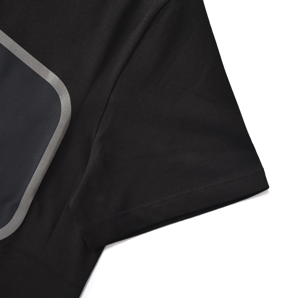 HERNO Laminar ヘルノ ラミナー ゴアテックス ポケット コンパクトジャージ ショートスリーブTシャツ JG00015UL-52000 BLACK