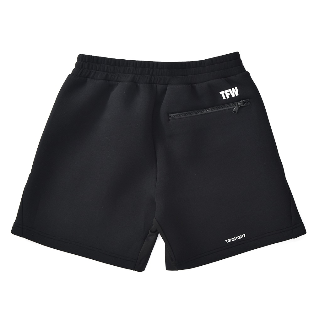 TFW49 ティーエフダブリュー49 CARDBOARD MATERIAL SHORTS カードボードマテリアルショーツ T072310017 BLACK