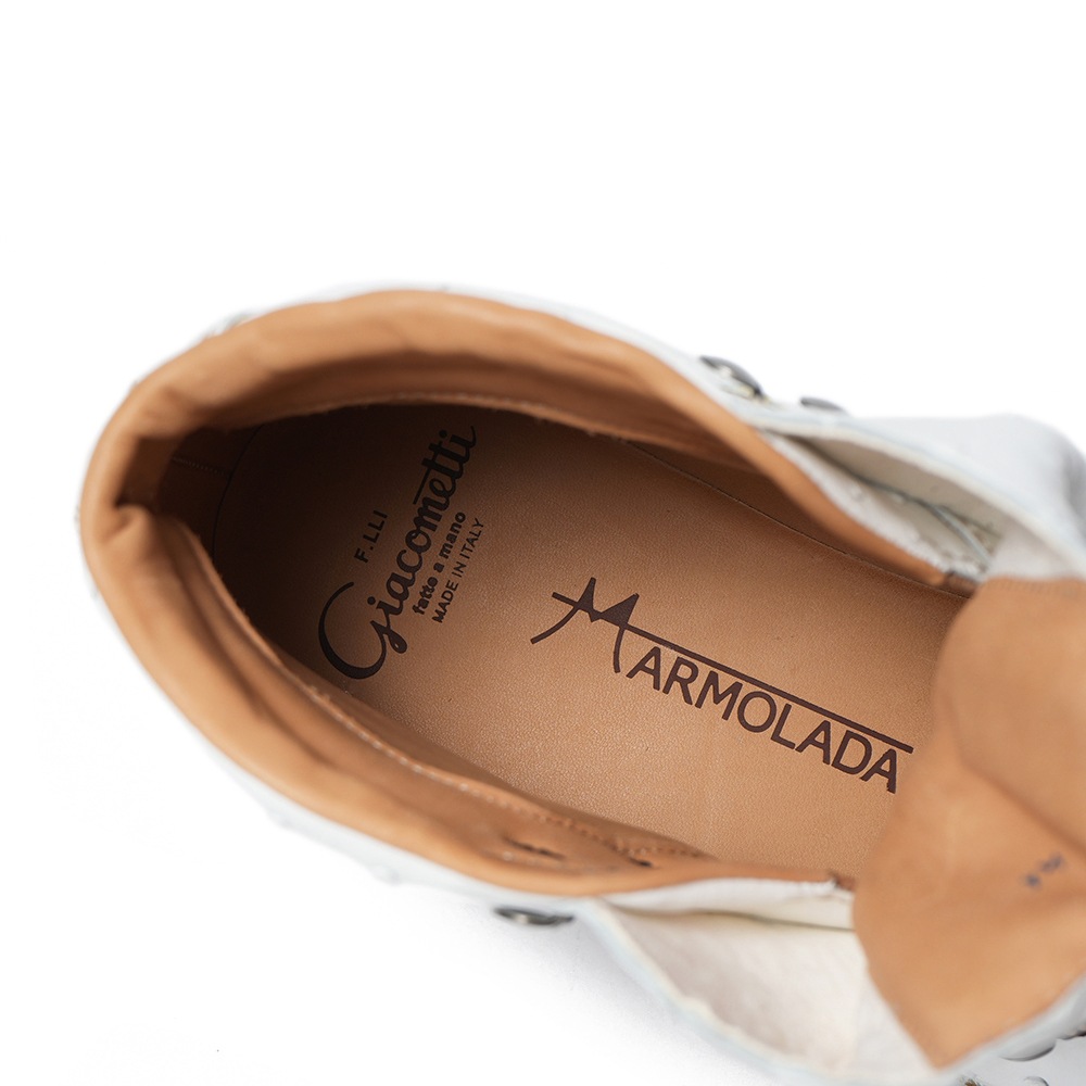 Marmolada マルモラーダ FG105 STRUZZO BIANCO オーストリッチ マウンテンブーツ WHITE