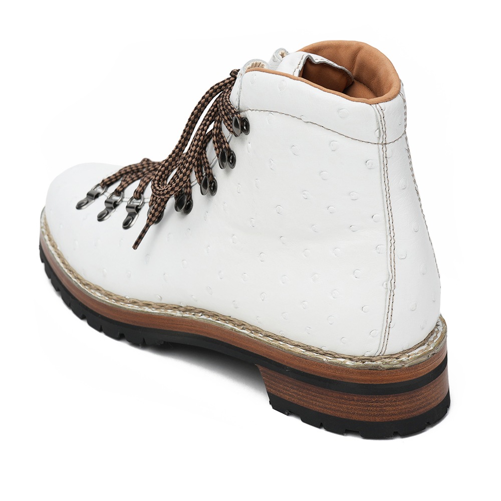 Marmolada マルモラーダ FG105 STRUZZO BIANCO オーストリッチ マウンテンブーツ WHITE