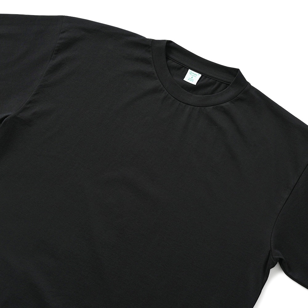 GICIPI ジチピ 2505P GRANCHIO グラーンキオ クルーネック リラックスフィット Tシャツ NERO