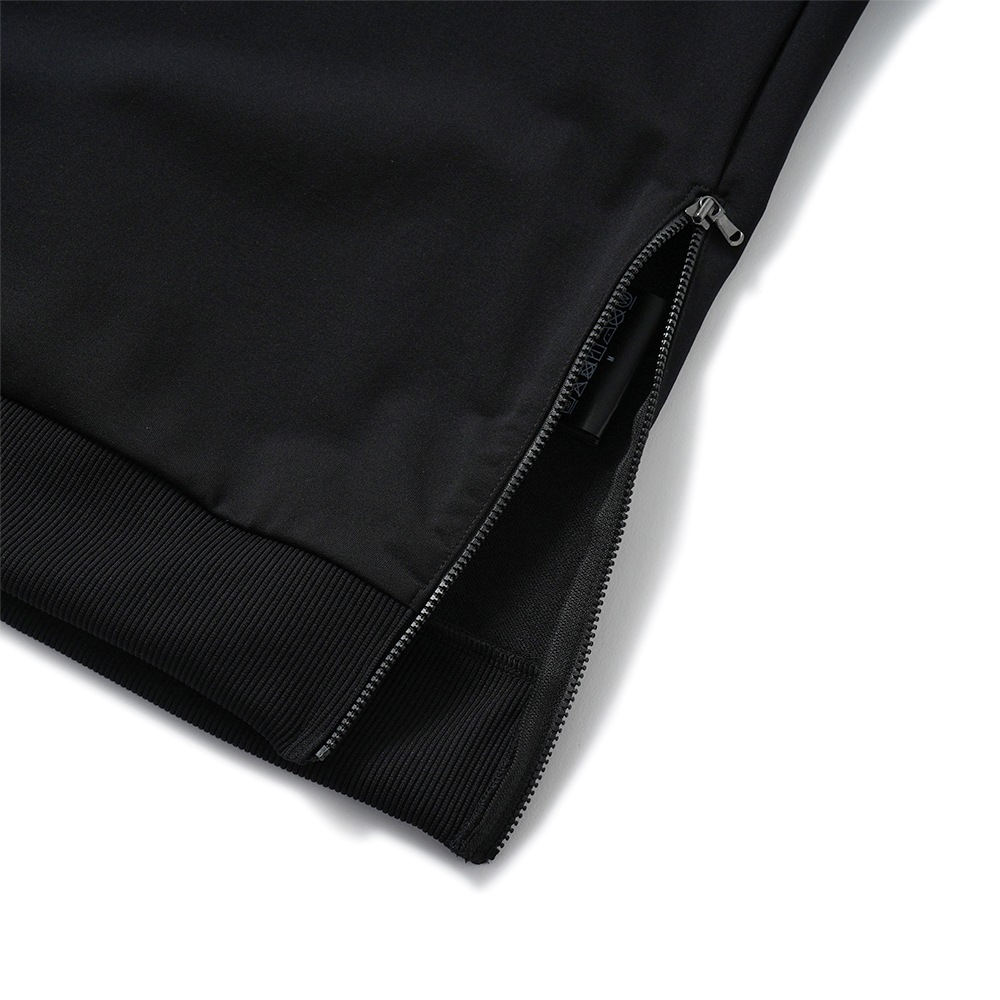 TFW49 ティーエフダブリュー49 HALF MOCKNECK TEE ハーフモックネック Tシャツ T102520029 BLK×BLK