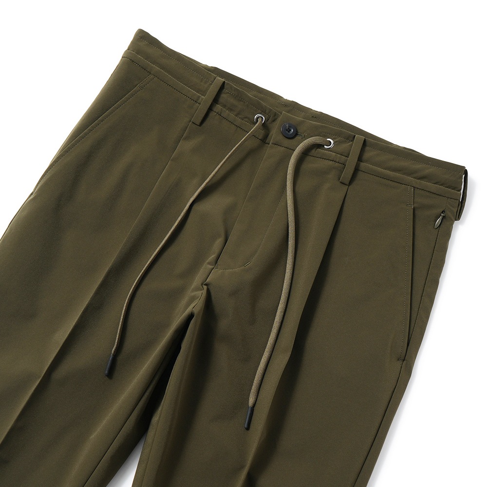 junhashimoto ジュンハシモト 1 TUCK EASY PANTS 1タック イージーパンツ 1072610053 KHAKI