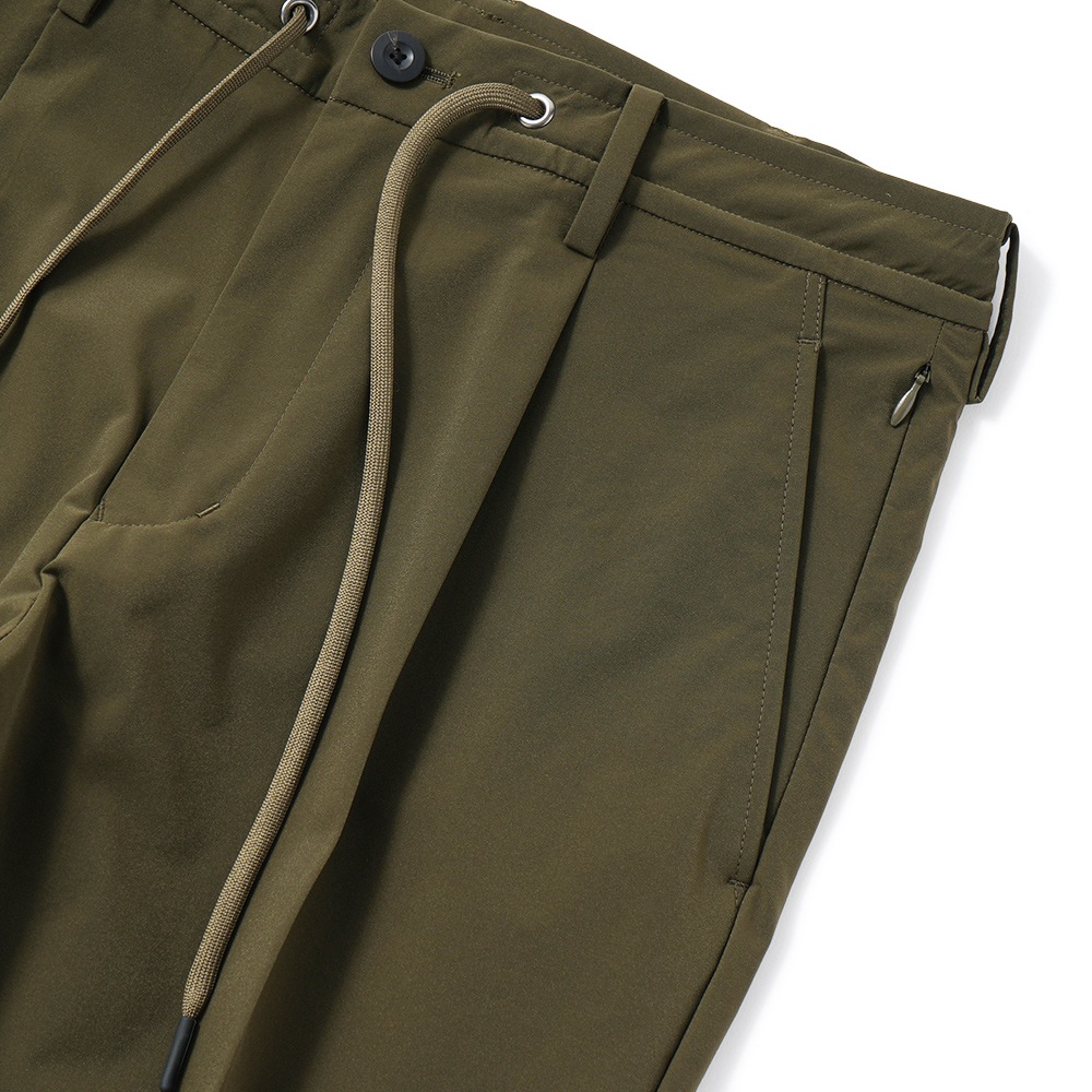 junhashimoto ジュンハシモト 1 TUCK EASY PANTS 1タック イージーパンツ 1072610053 KHAKI