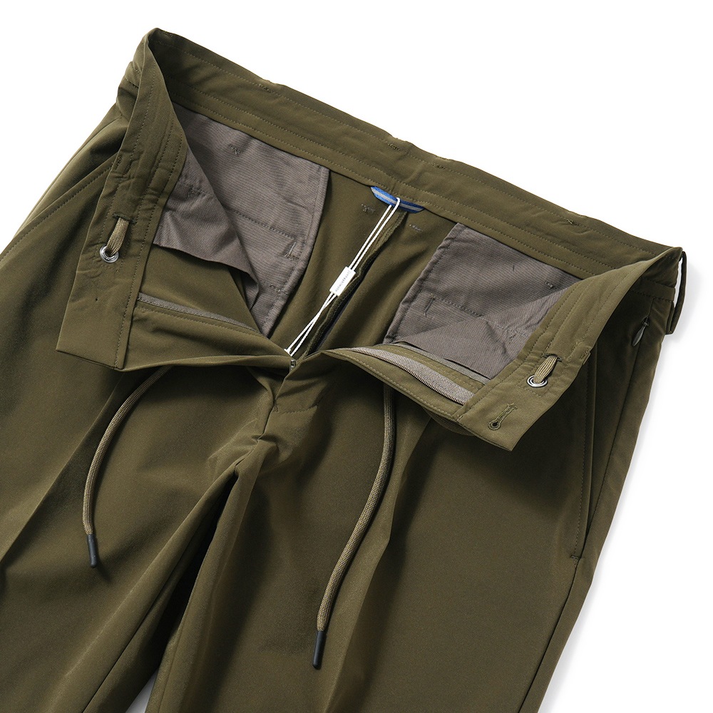 junhashimoto ジュンハシモト 1 TUCK EASY PANTS 1タック イージーパンツ 1072610053 KHAKI