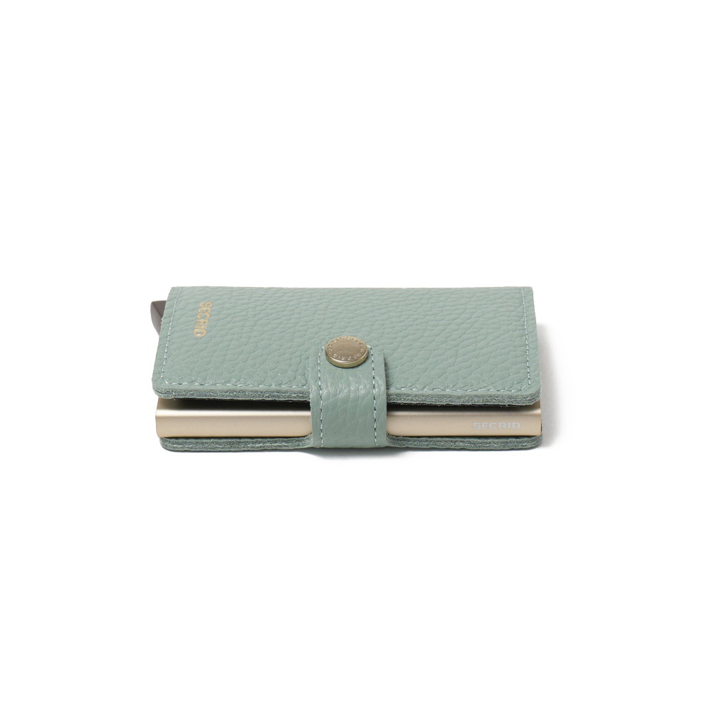 SECRID セクリッド MINIWALLET PEBBLE ミニウォレット SEA GREEN