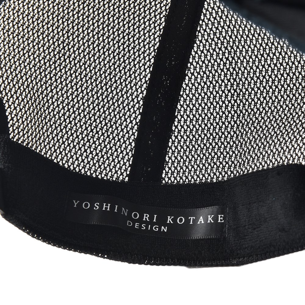 YOSHINORI KOTAKE DESIGN ヨシノリコタケデザイン メッシュキャップ  YK3DHB-444★ BLK・BLK・RED