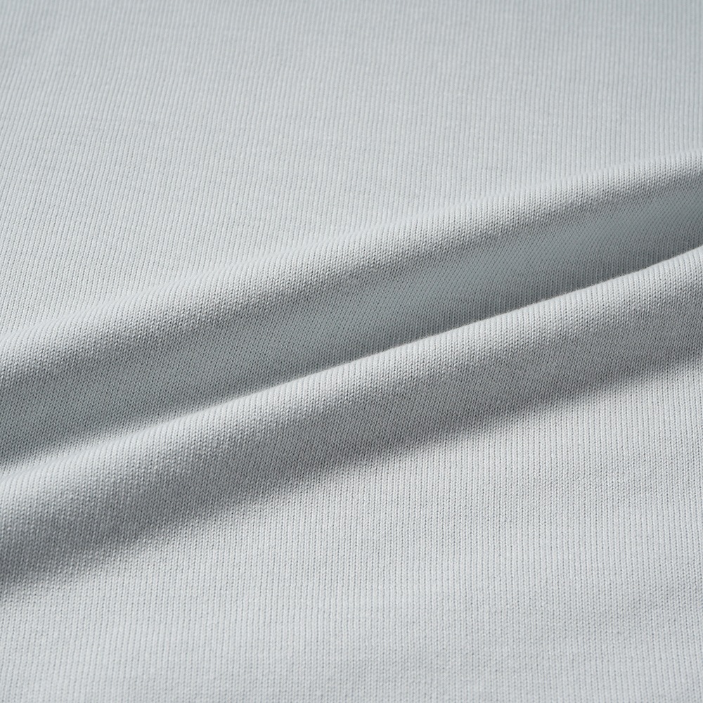 GRANSASSO グランサッソ ソフトコットン ニット クルーネック ショートスリーブ Tシャツ 58138/18120 L.GRAY