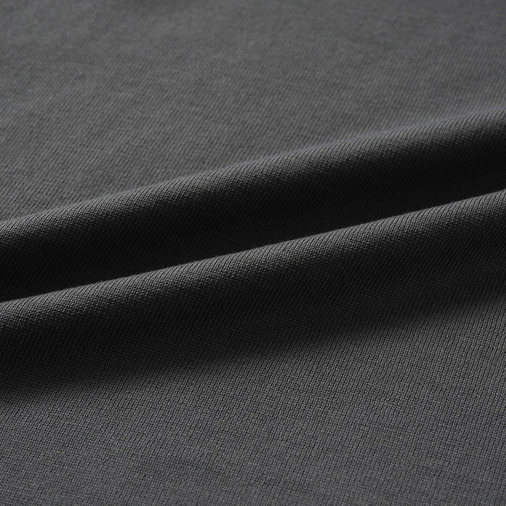 GRANSASSO グランサッソ ソフトコットン ニット モックネック ロングスリーブ 58108/18120 CHARCOAL