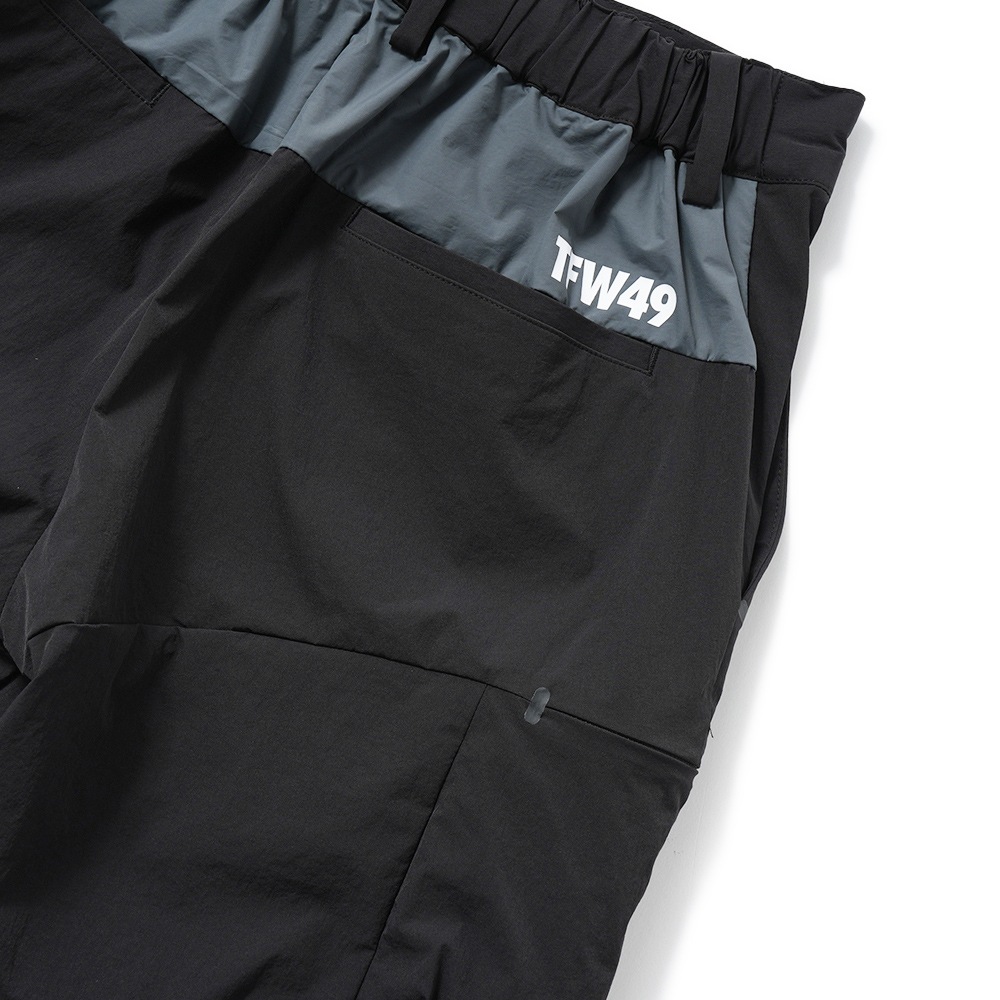 TFW49 ティーエフダブリュー49 LIGHT CARGO PANTS ライト カーゴパンツ T072610009 BLACK