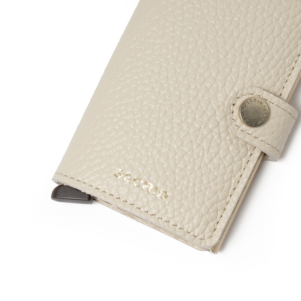SECRID セクリッド MINIWALLET PEBBLE ミニウォレット LATTE