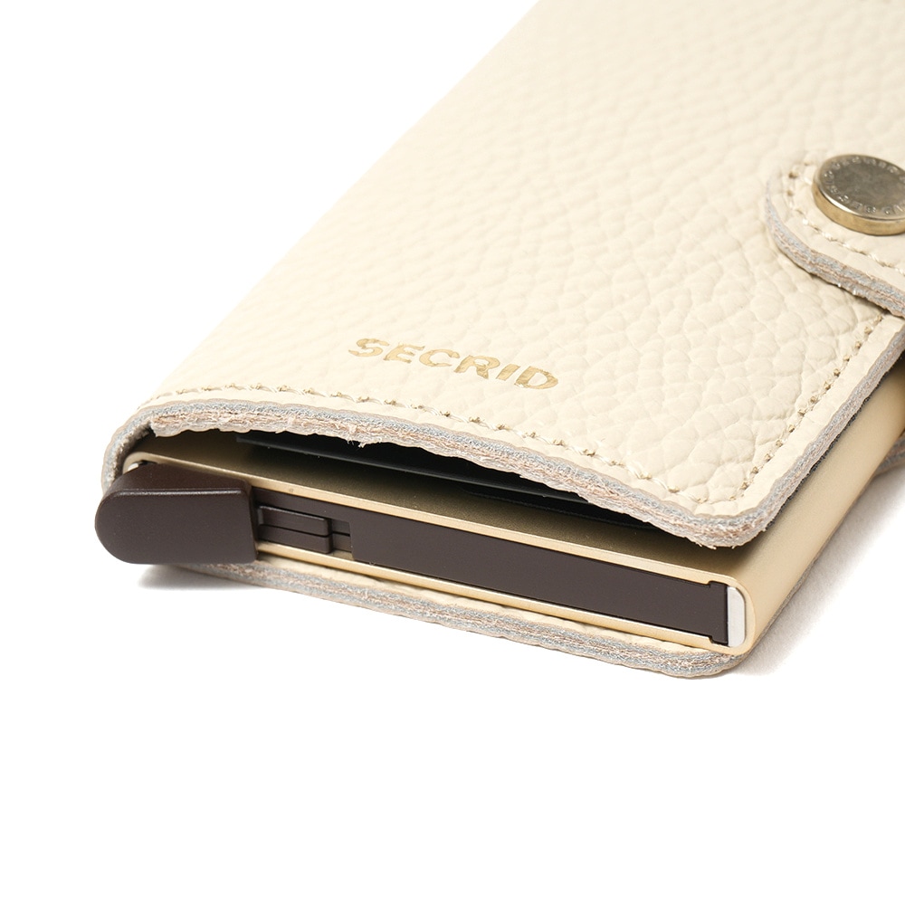 SECRID セクリッド MINIWALLET PEBBLE ミニウォレット LATTE
