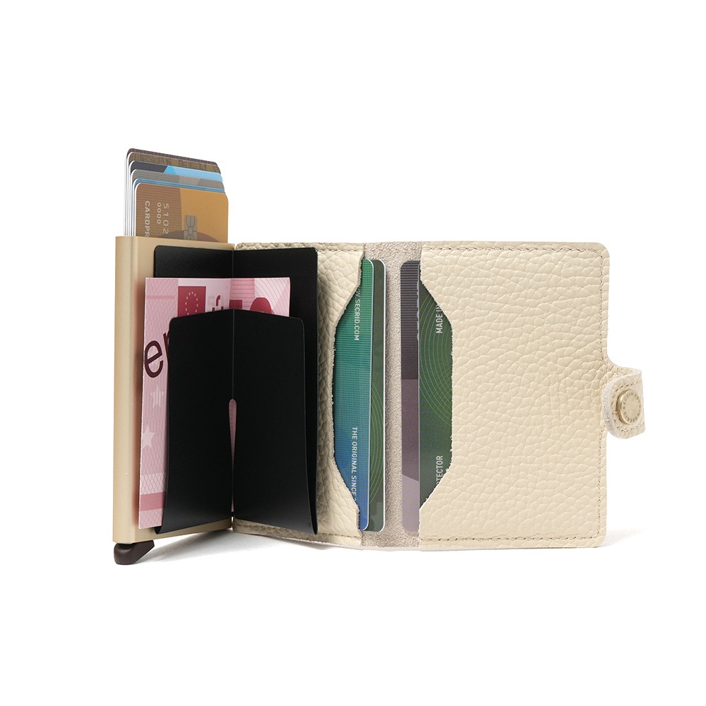 SECRID セクリッド MINIWALLET PEBBLE ミニウォレット LATTE