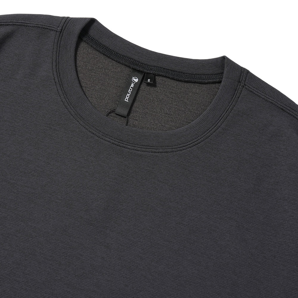 POUTNIK THE URBAN TRAVELER BY TILAK ポートニック ティラック DEL-TEE L/S デルティー ロングスリーブ ポケット BLACK