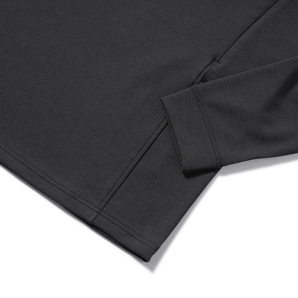 POUTNIK THE URBAN TRAVELER BY TILAK ポートニック ティラック DEL-TEE L/S デルティー ロングスリーブ ポケット BLACK