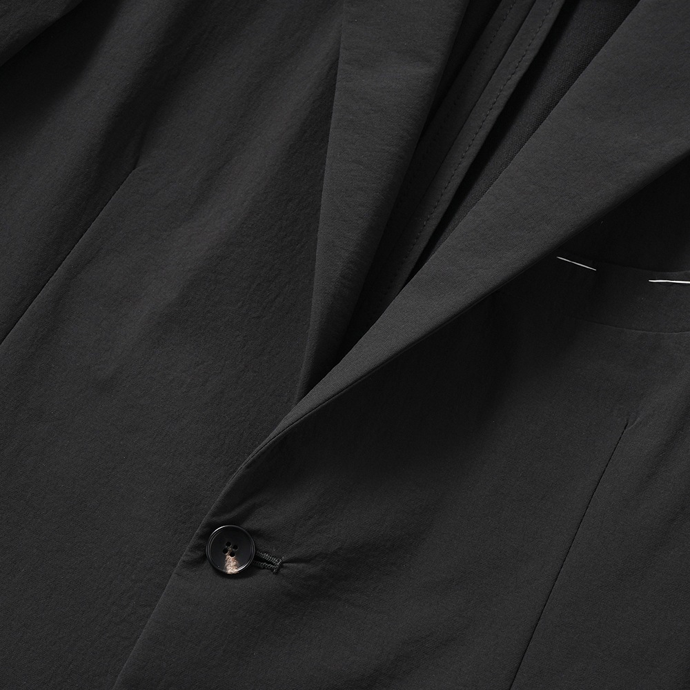 Finjack フィンジャック 撥水ストレッチ ナイロン 2B ジャケット SGSN2-TXJ032 BLACK