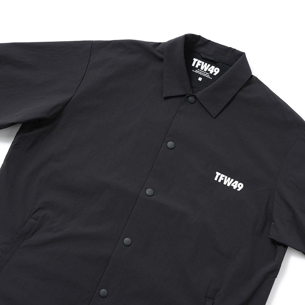 TFW49 ティーエフダブリュー49 LIGHT COACH JACKET ライト コーチジャケット T062610001 BLACK