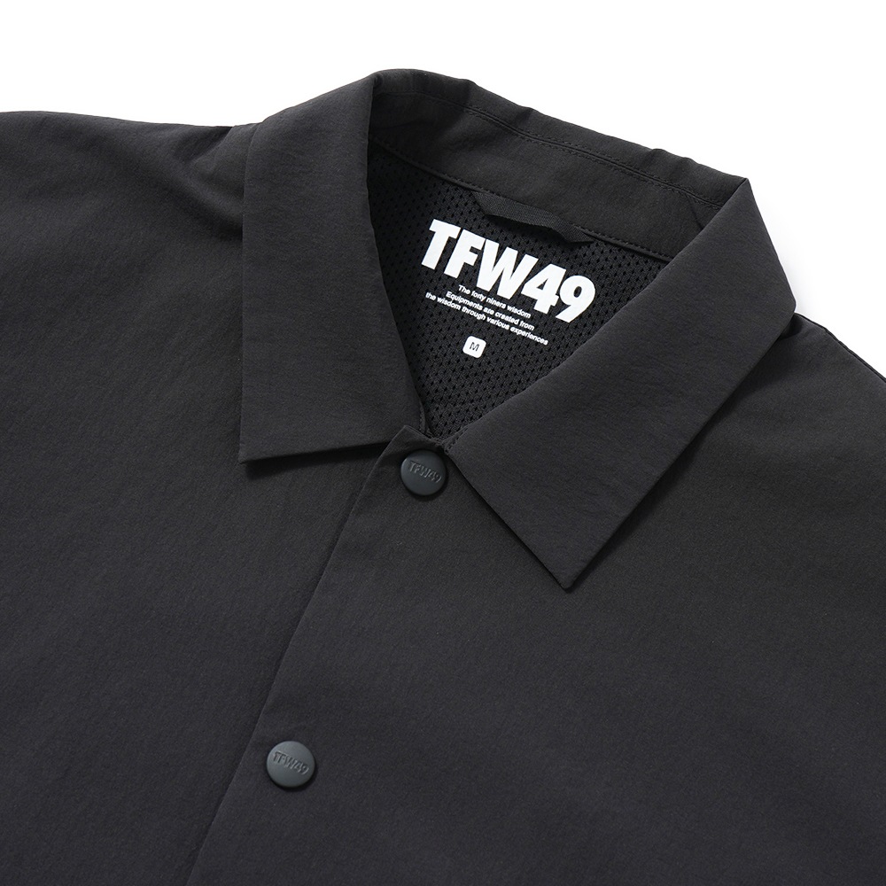 TFW49 ティーエフダブリュー49 LIGHT COACH JACKET ライト コーチジャケット T062610001 BLACK