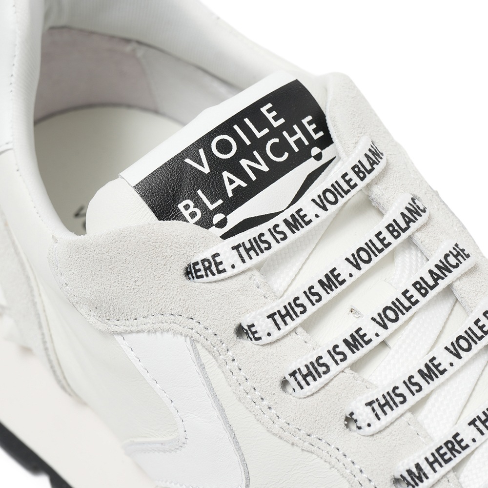 VOILE BLANCHE ボイルブランシェ PARIS STUDS スムースレザー・スエード スニーカー 2018942/01 0N01 WHITE