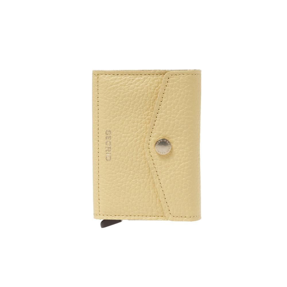 SECRID セクリッド ENVELOPE WALLET PEBBLE エンベロープ ウォレット BUTTER YELLOW