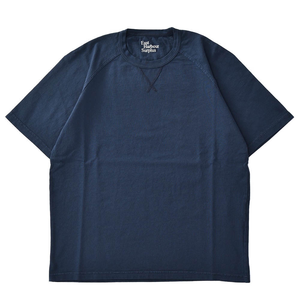 EAST HARBOUR SURPLUS イーストハーバーサープラス PORTLAND/31 コットン ガーメントダイ ショートスリーブTシャツ