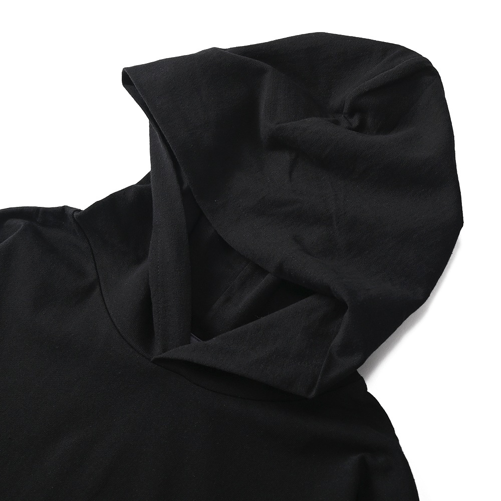 HOLLYWOOD RANCH MARKET ハリウッドランチマーケット Hエンブロイダリー ナローリブパーカ BLACK