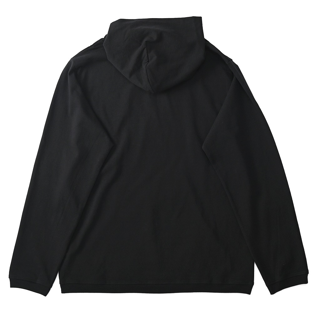 HOLLYWOOD RANCH MARKET ハリウッドランチマーケット Hエンブロイダリー ナローリブパーカ BLACK