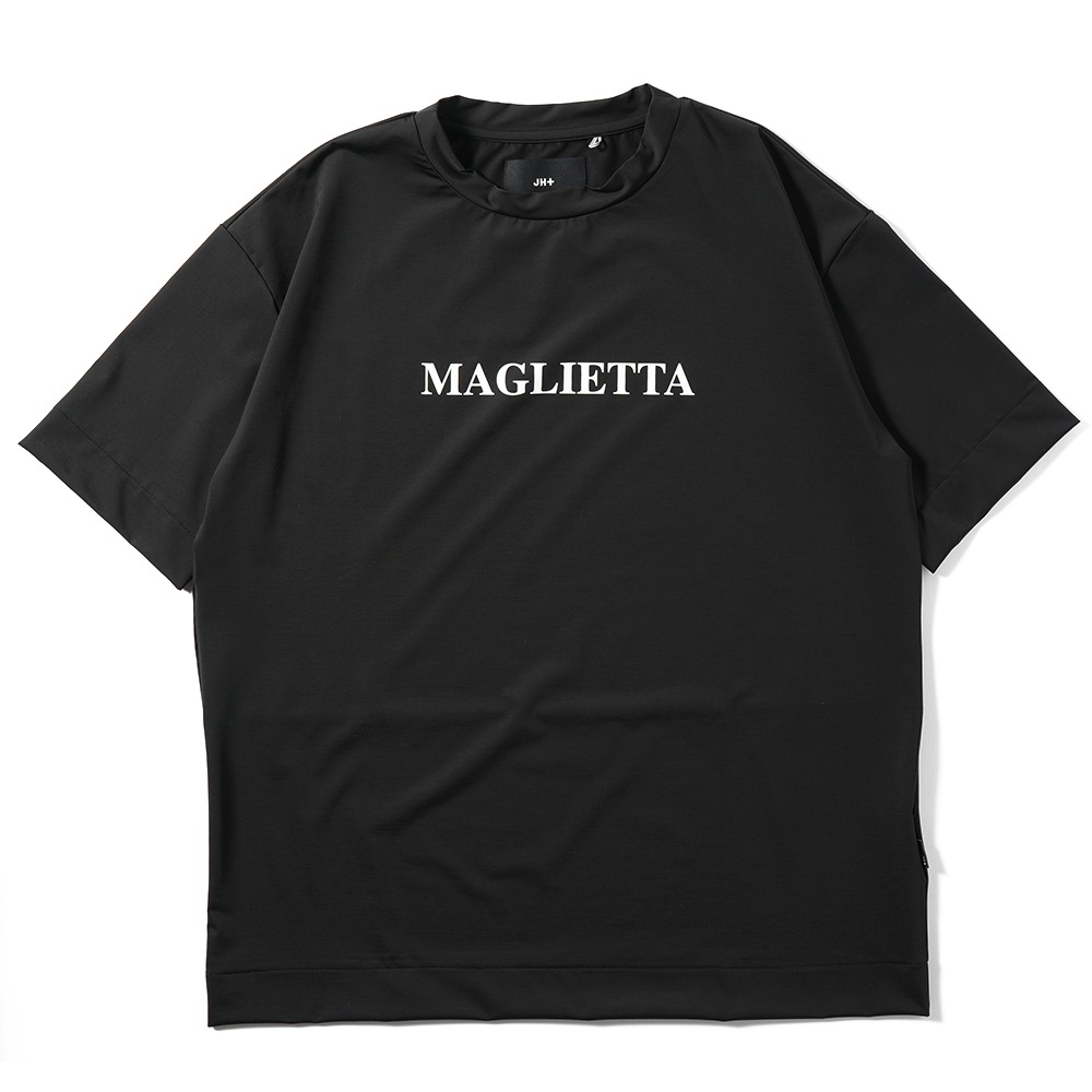 JUNHASHIMOTO ジュンハシモト JH+ DOUBLE COOL T -MAGLIETTA ダブルクールT 1102410040 BK×BK