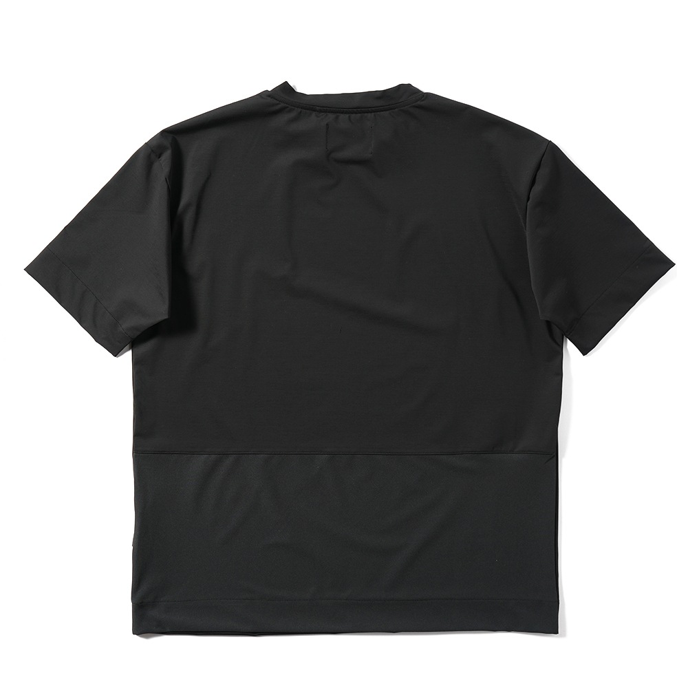 JUNHASHIMOTO ジュンハシモト JH+ DOUBLE COOL T -MAGLIETTA ダブルクールT 1102410040 BK×BK