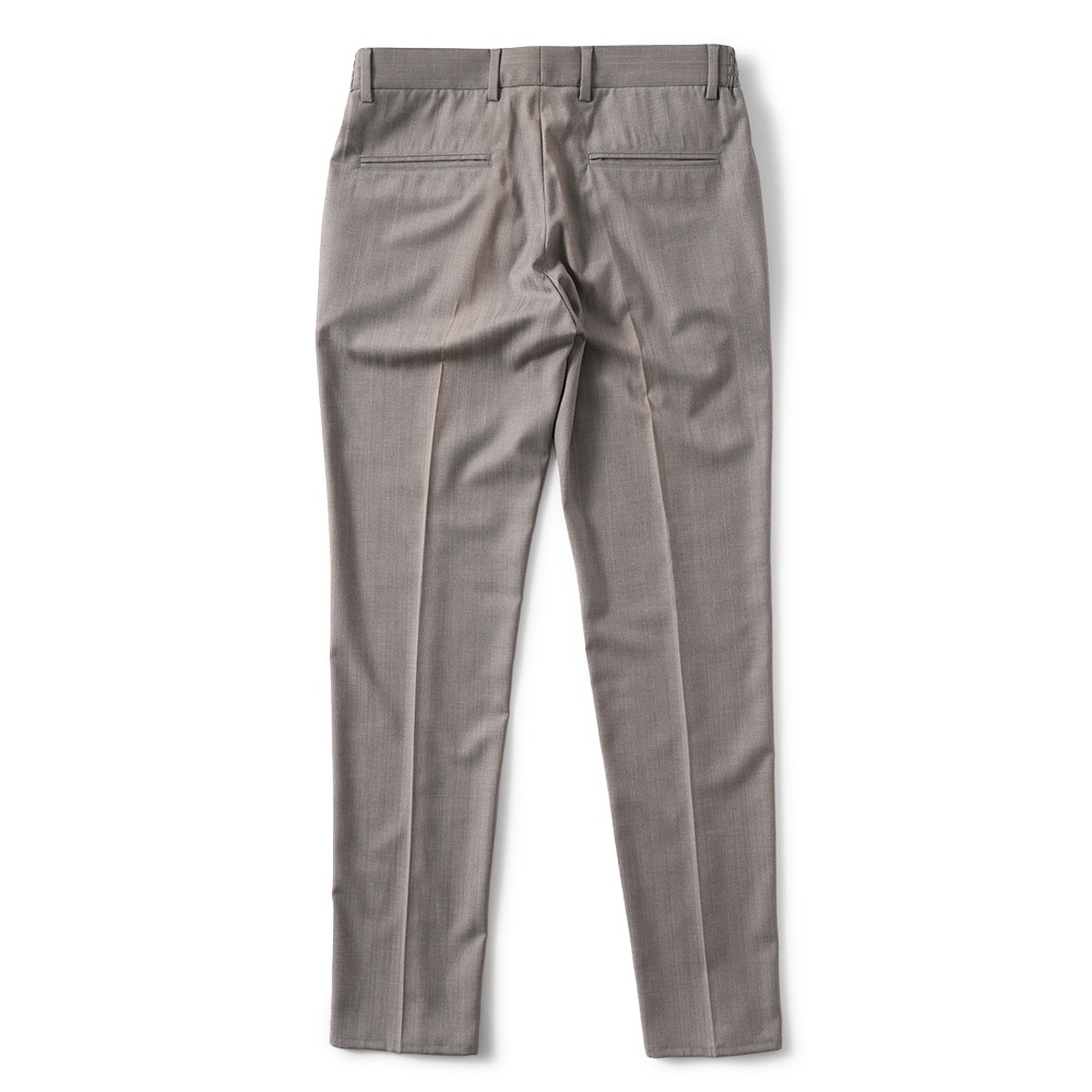 giab's ARCHIVIO ジャブスアルキヴィオ MASACCIO/M1 A3712 マサッチョ マサッチョ ナローペンシルストライプ ドローコードパンツ GREIGE