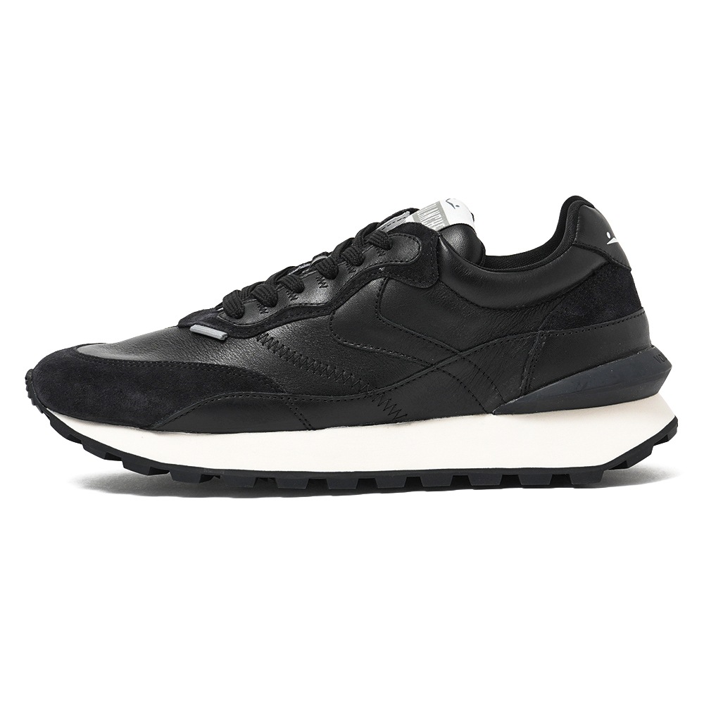 VOILE BLANCHE ボイルブランシェ QWARK HYPE スムースレザー・スエード スニーカー 2017930/17 0A01 BLACK