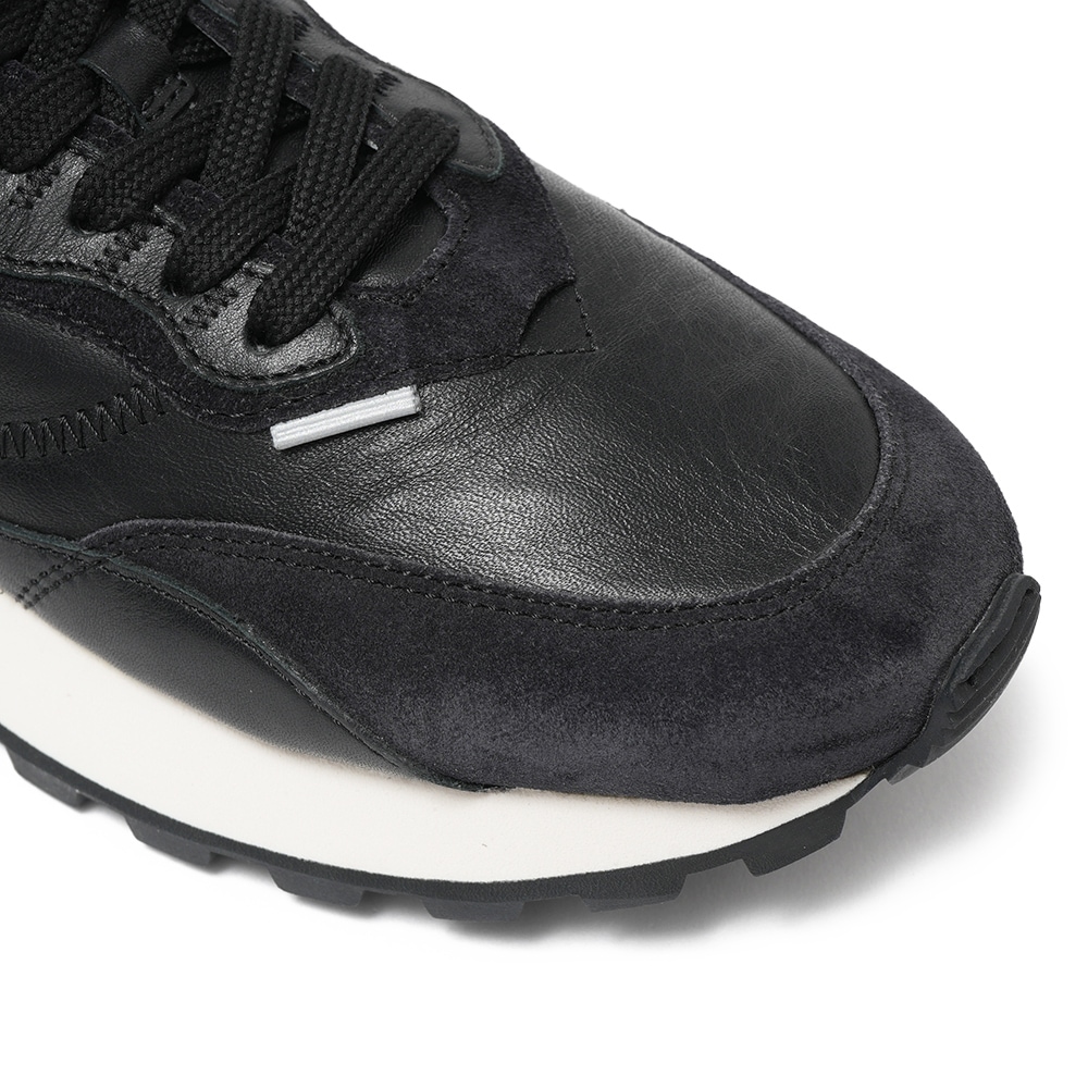 VOILE BLANCHE ボイルブランシェ QWARK HYPE スムースレザー・スエード スニーカー 2017930/17 0A01 BLACK