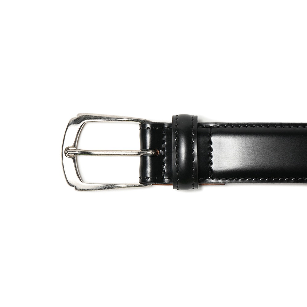 D'AMICO ダミーコ カーフ ベルト ACUB001 BLACK