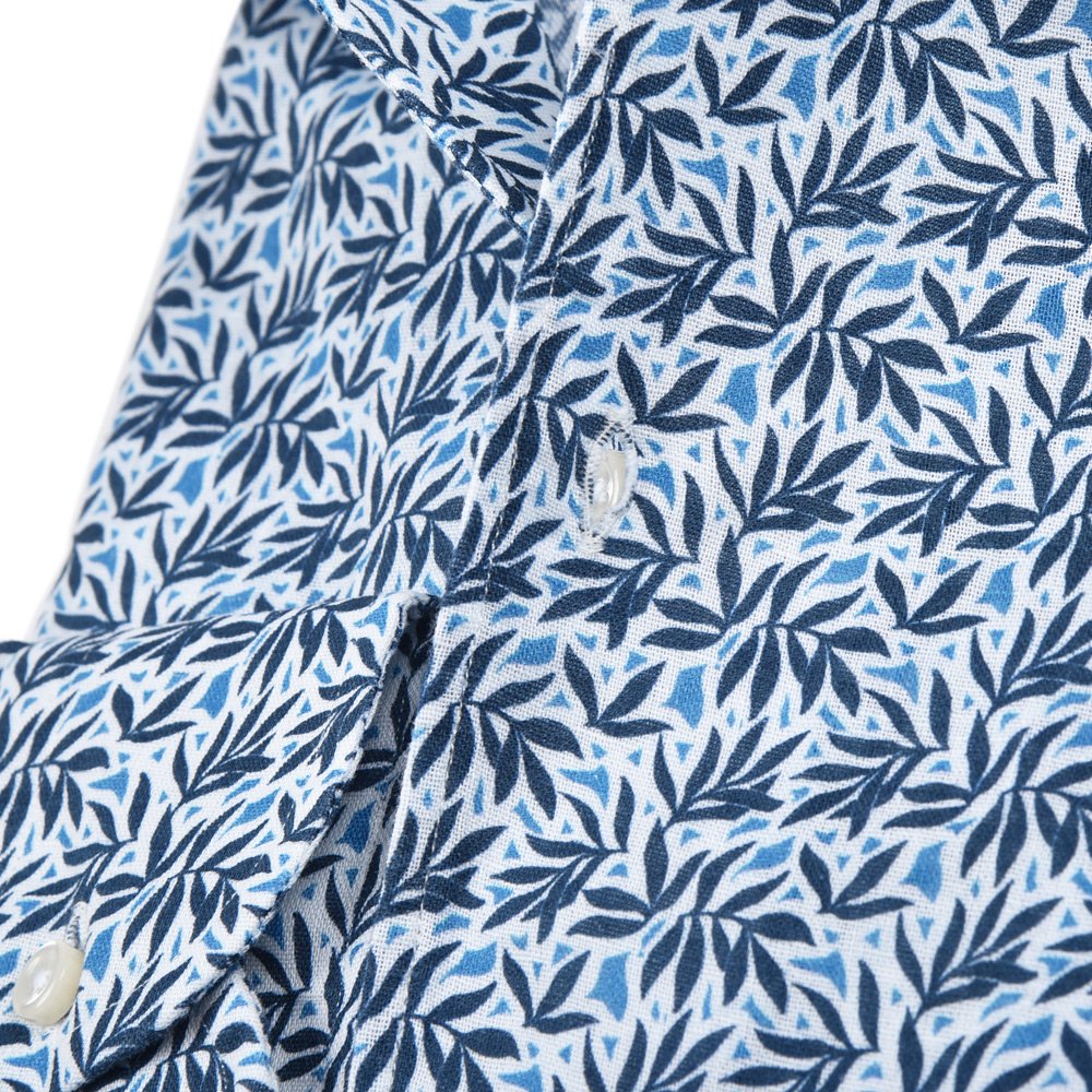 GUY ROVER ギローバー リネンコットン ワンピースカラー シャツ GUY ROVER ギローバー / シャツ ワンピースカラー リネン 100