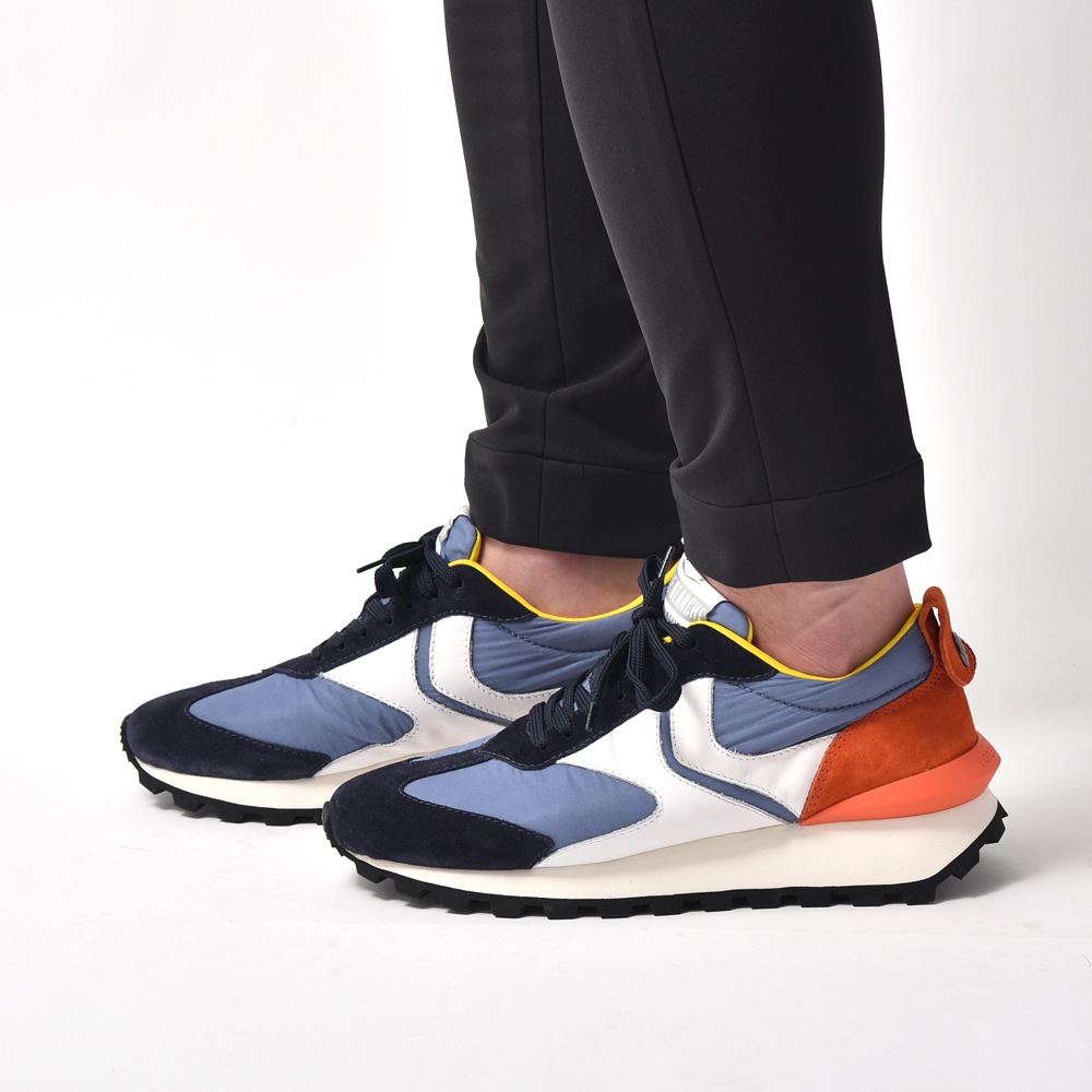 VOILE BLANCHE ボイルブランシェ QWARK MAN スエード・ポリエステル  