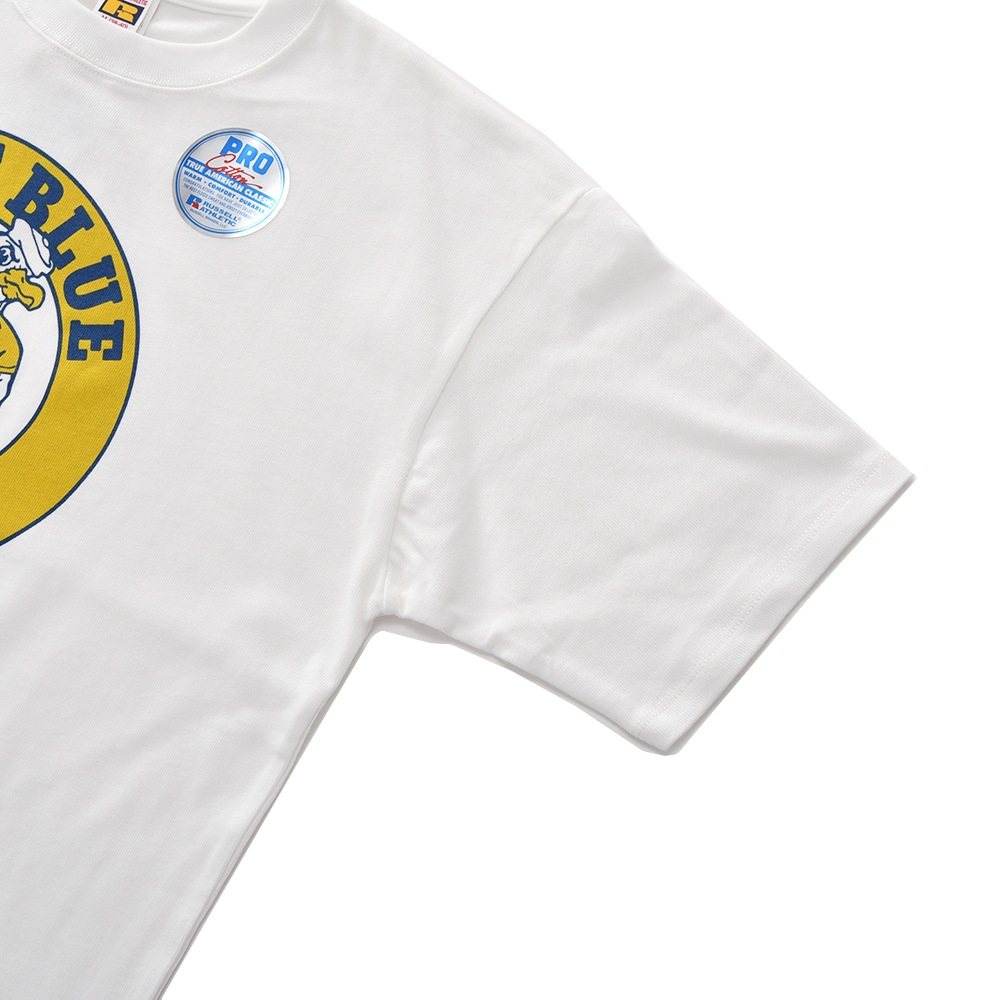 RUSSELL・BLUE BLUE ラッセル・ブルーブルー RUSSELL BLUEBLUE シーガルス Tシャツ WHITE