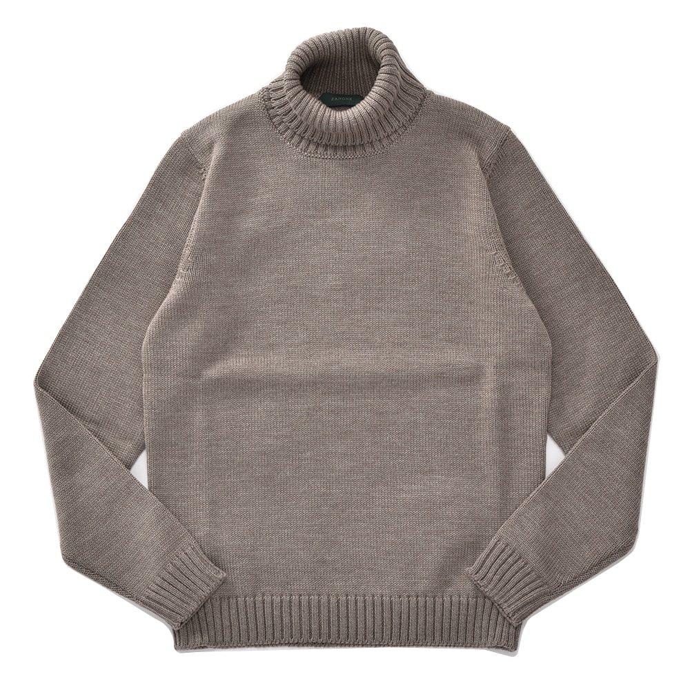 【美品クリーニング済】ZANONEザノーネミドルゲージタートル46 美品クリーニング済】ZANONEザノーネミドルゲージタートルネック