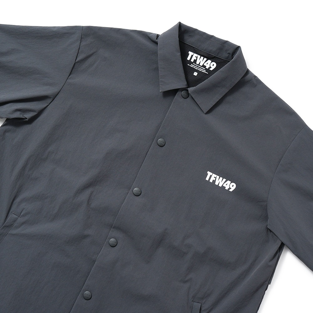 TFW49 ティーエフダブリュー49 LIGHT COACH JACKET ライト コーチジャケット T062610001 CHARCOAL