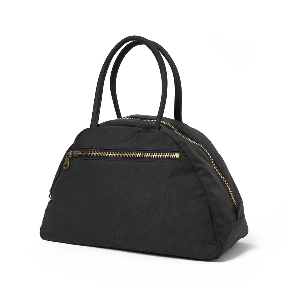 JAS M.B. ジャス エムビー Mini Boston ミニ ボストン ミリクロス ボストンバッグ BLACK