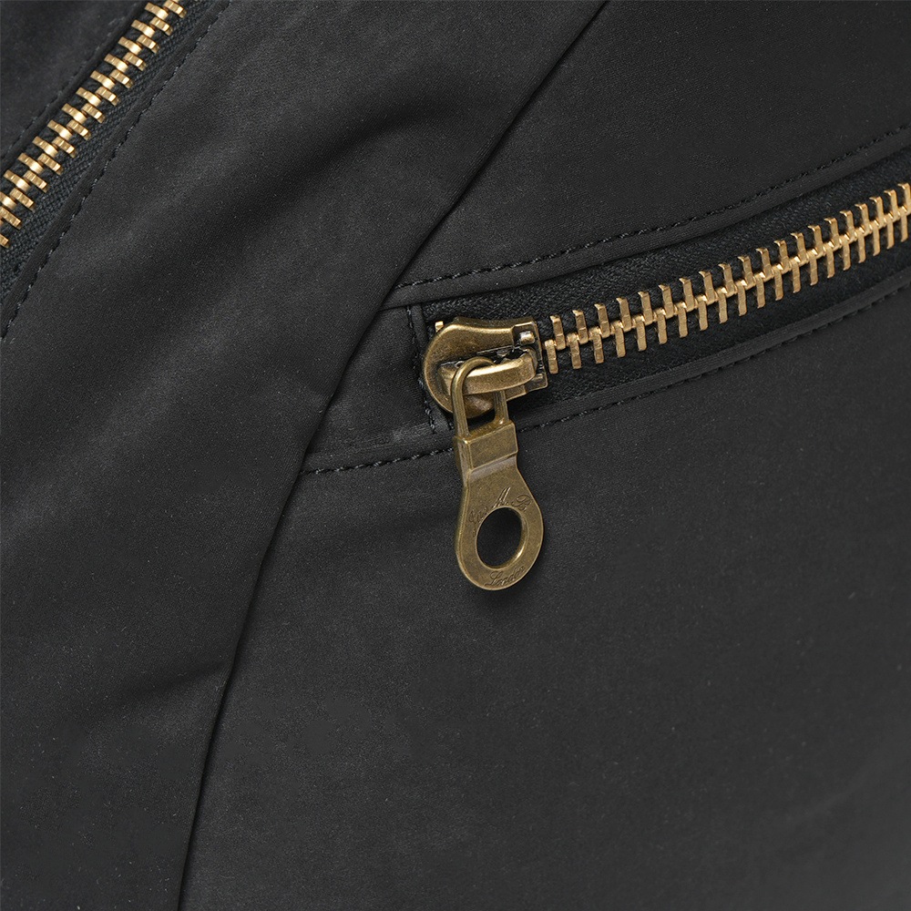JAS M.B. ジャス エムビー Mini Boston ミニ ボストン ミリクロス ボストンバッグ BLACK