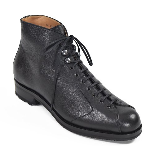 F.LLI Giacometti フラテッリジャコメッティ MAROKID NERO キッドスキンモンキーブーツ 