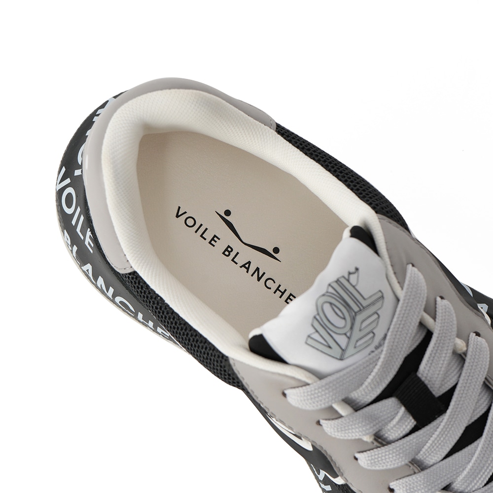 VOILE BLANCHE ボイルブランシェ SHINE スエード・ポリエステル スニーカー 2017855/04-1B67 BLACK