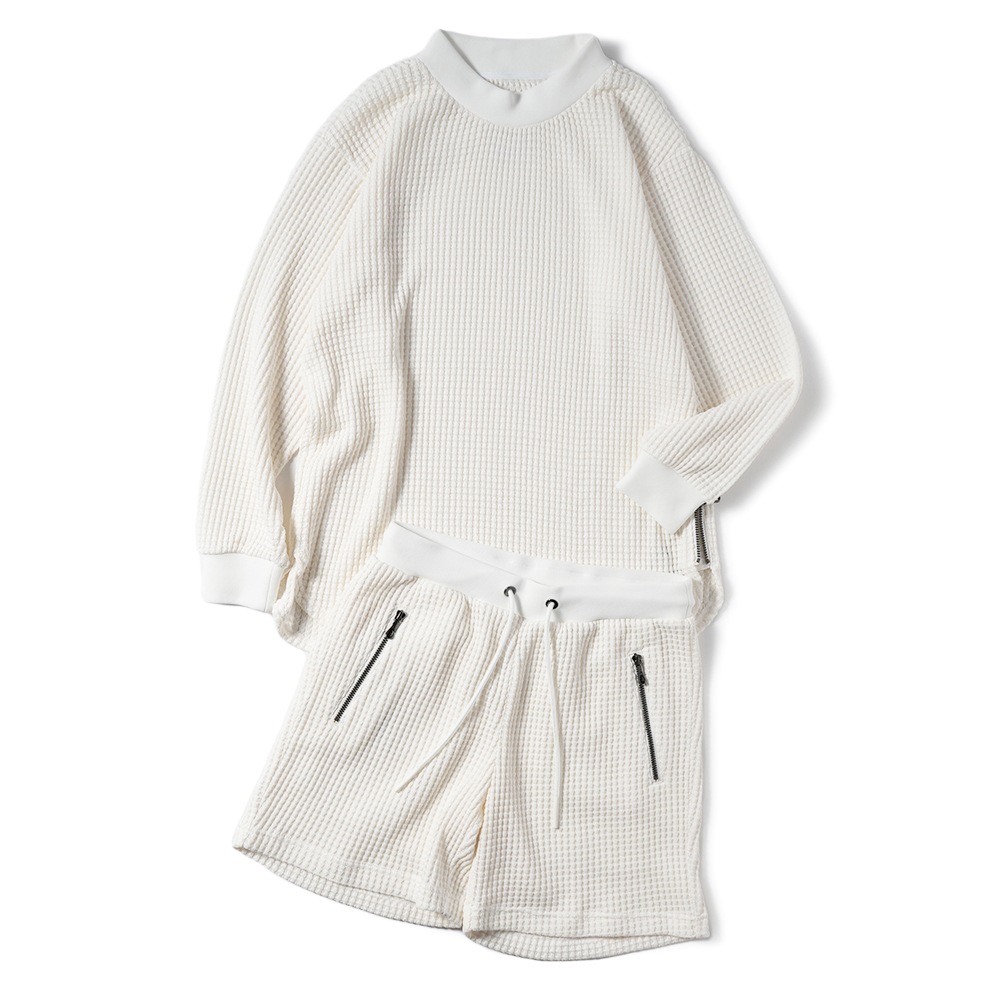onegravity ワングラビティ ワッフル ショートパンツ 41-234-07-030071 WHITE