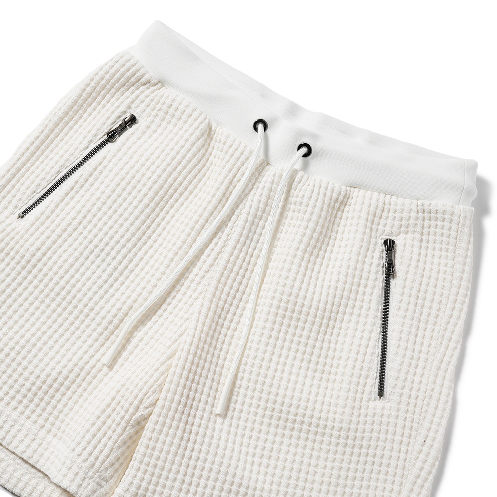 onegravity ワングラビティ ワッフル ショートパンツ 41-234-07-030071 WHITE